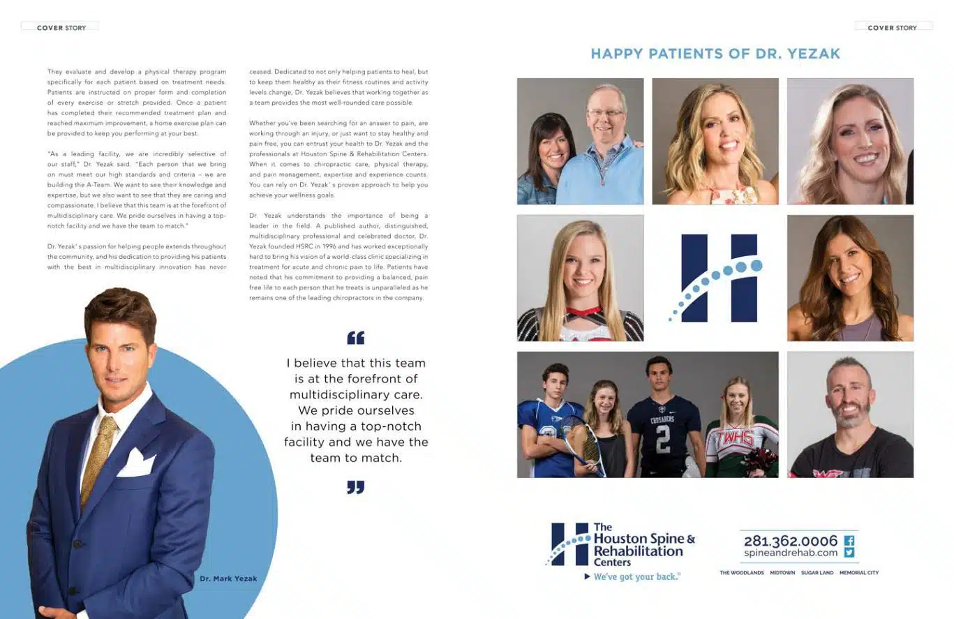 Contents of the Happy patients of Dr. Yezak