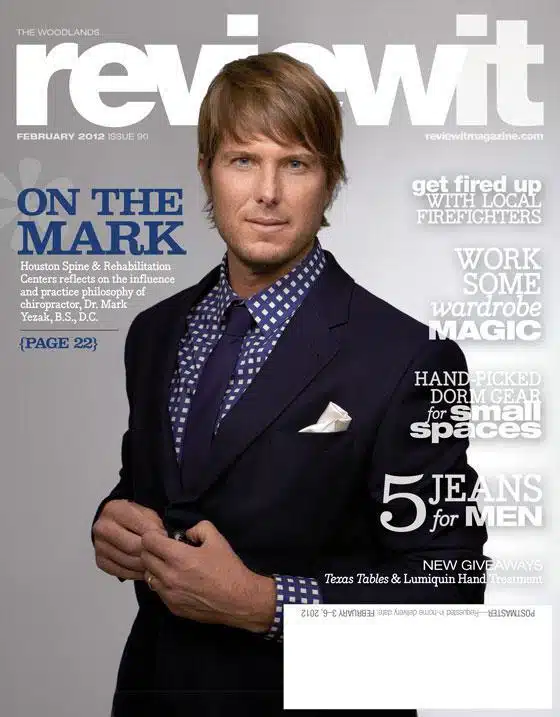 Review it magazine cover image of Dr. Mark Yezak