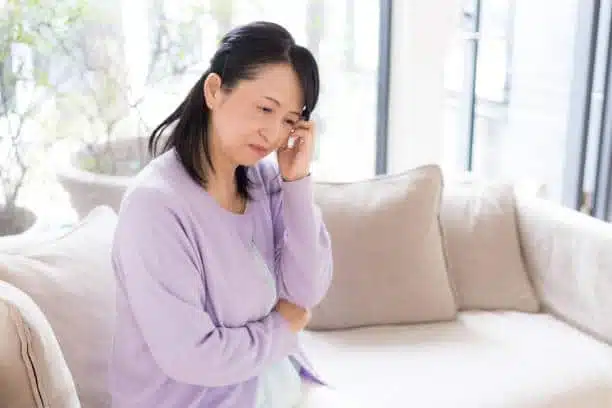 Woman is suffering from mild Fibro Fog