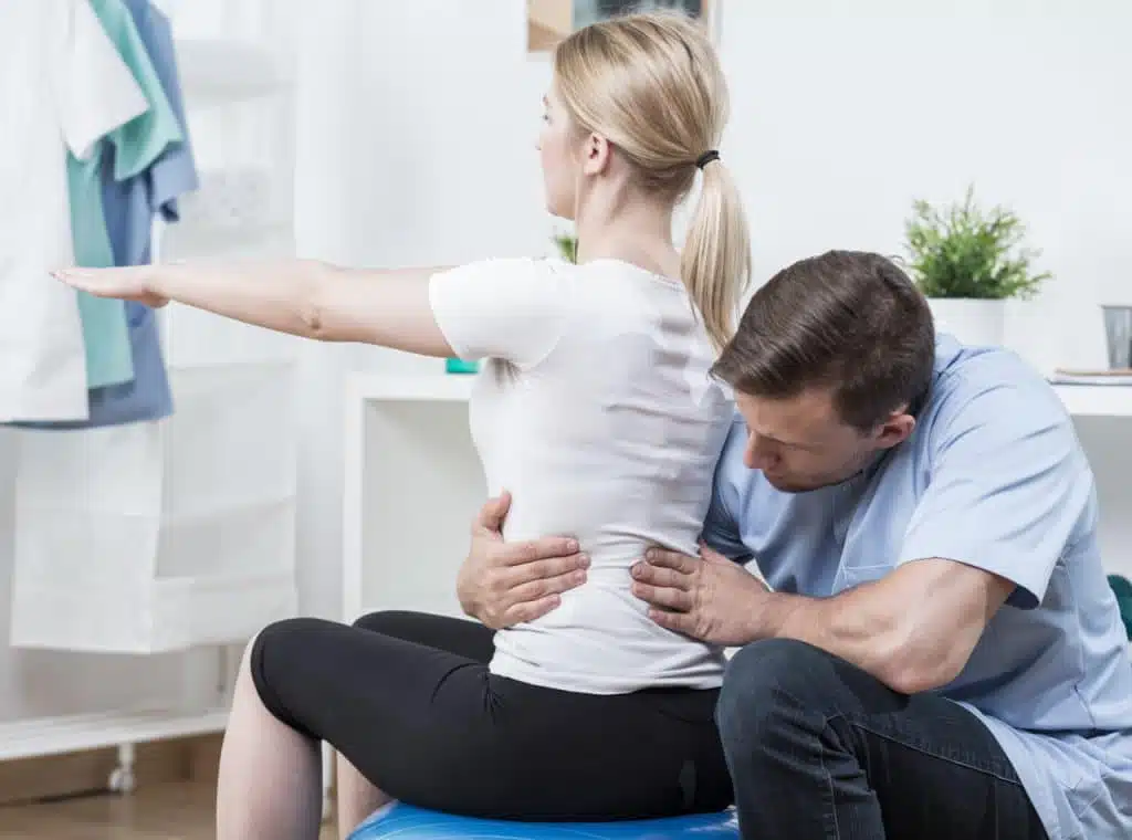 Chiropractic Care adjustment